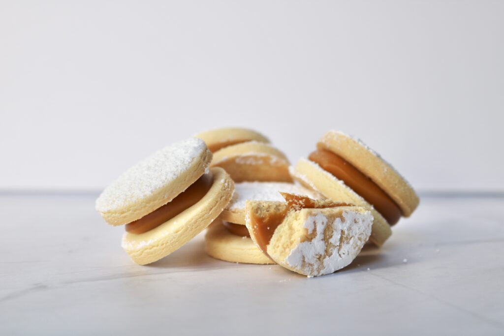 Alfajores de dulce de leche