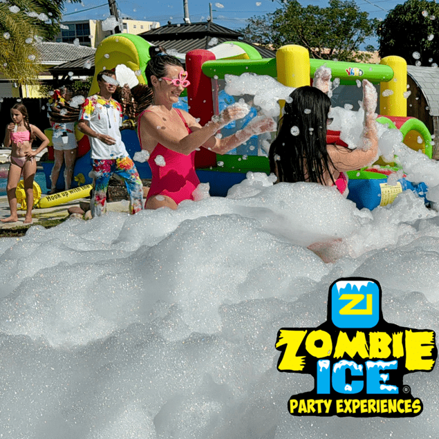 Bilingual foam party service in broward
