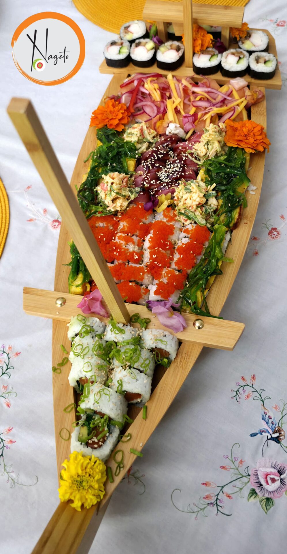 Nagato Sushi Cateriing sushi broward delivery de sushi