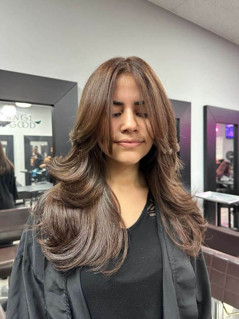Servicio de corte de cabello a domicilio broward tinturado de cabello