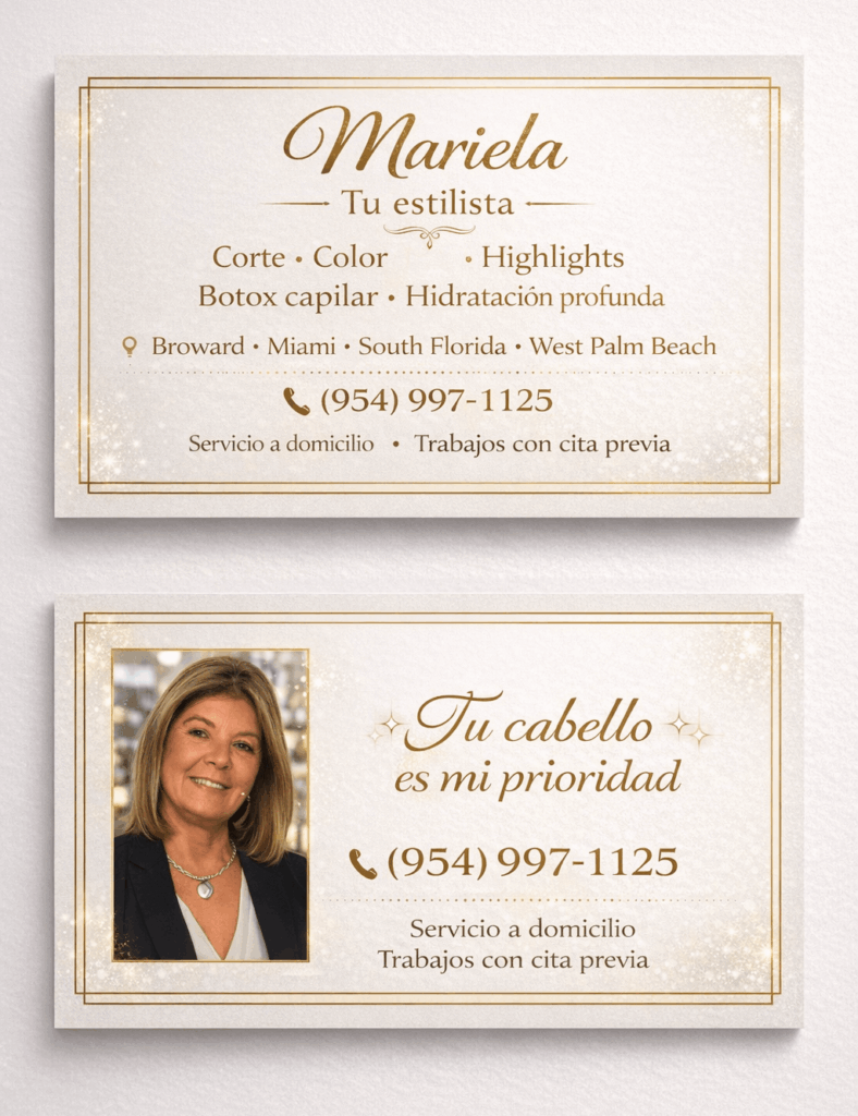 Mariela corte de cabello a domicilio para niños y adultos, tinturado a domicilio