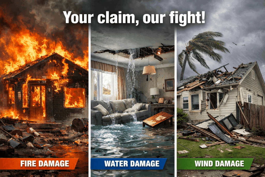 Hola, soy Will, Public Adjuster a su servicio. ¿Su propiedad ha sufrido daños por agua, incendio, viento o moho? En ROCKWALL ofrecemos un servicio completo para proteger sus intereses: - Inspeccionamos su propiedad detalladamente - Analizamos los daños - Revisamos su póliza y coberturas - Evaluamos los costos reales de reparación - Negociamos la liquidación de su reclamación