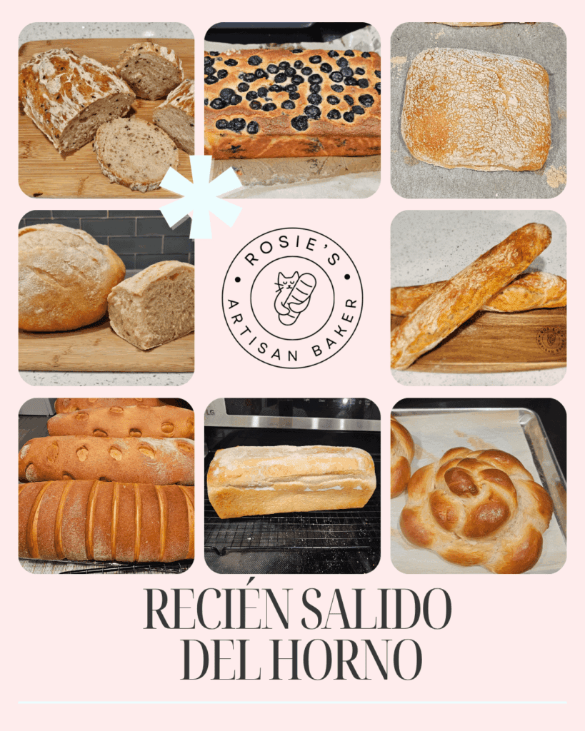 Homemade low-sugar artisan bread with European influence in South Florida