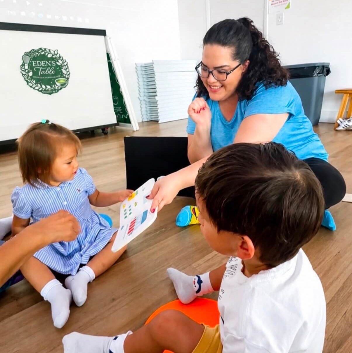 Peque & Me is a Spanish immersion class for toddlers
