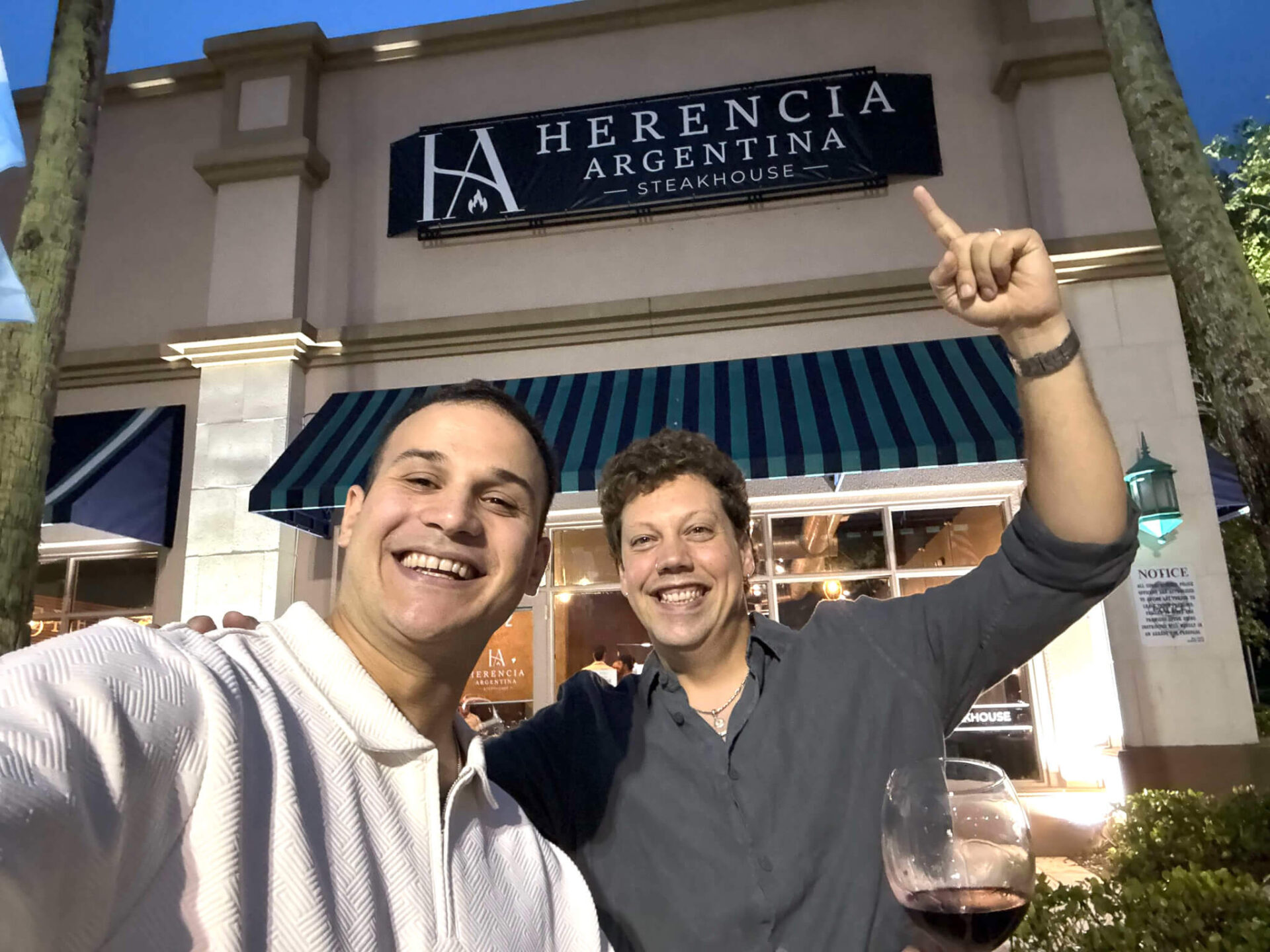 Herencia Argentina Steakhouse traditional Argentine parrilla, homemade empanadas, pastas, fresh salads, sandwiches, and classic Argentine favorites.